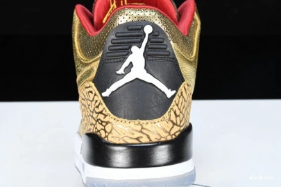 JORDAN 3 GOLD AIR AJ3-933512 OSCARS 2020 JHT 0808